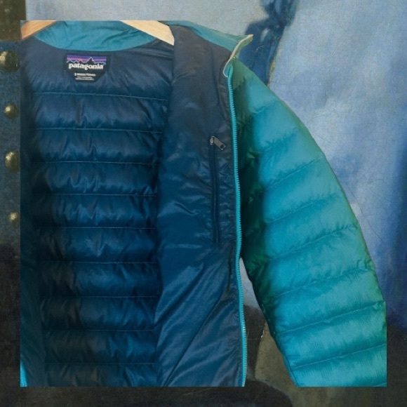 LOT OF 2 PATAGONIA WOMENS SMALL DOWN JACKET FULL ZIP & MID-WEIGHT CAPILENE CREW - Picture 7 of 10